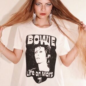 Sugarhigh Lovestoned David Bowie Mars Graphic Tee